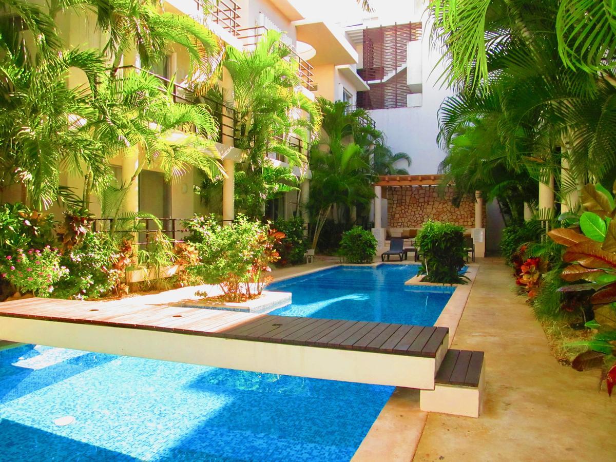 Aqua Terra - Quiet Condo For 4 Плайя-дель-Кармен Екстер'єр фото