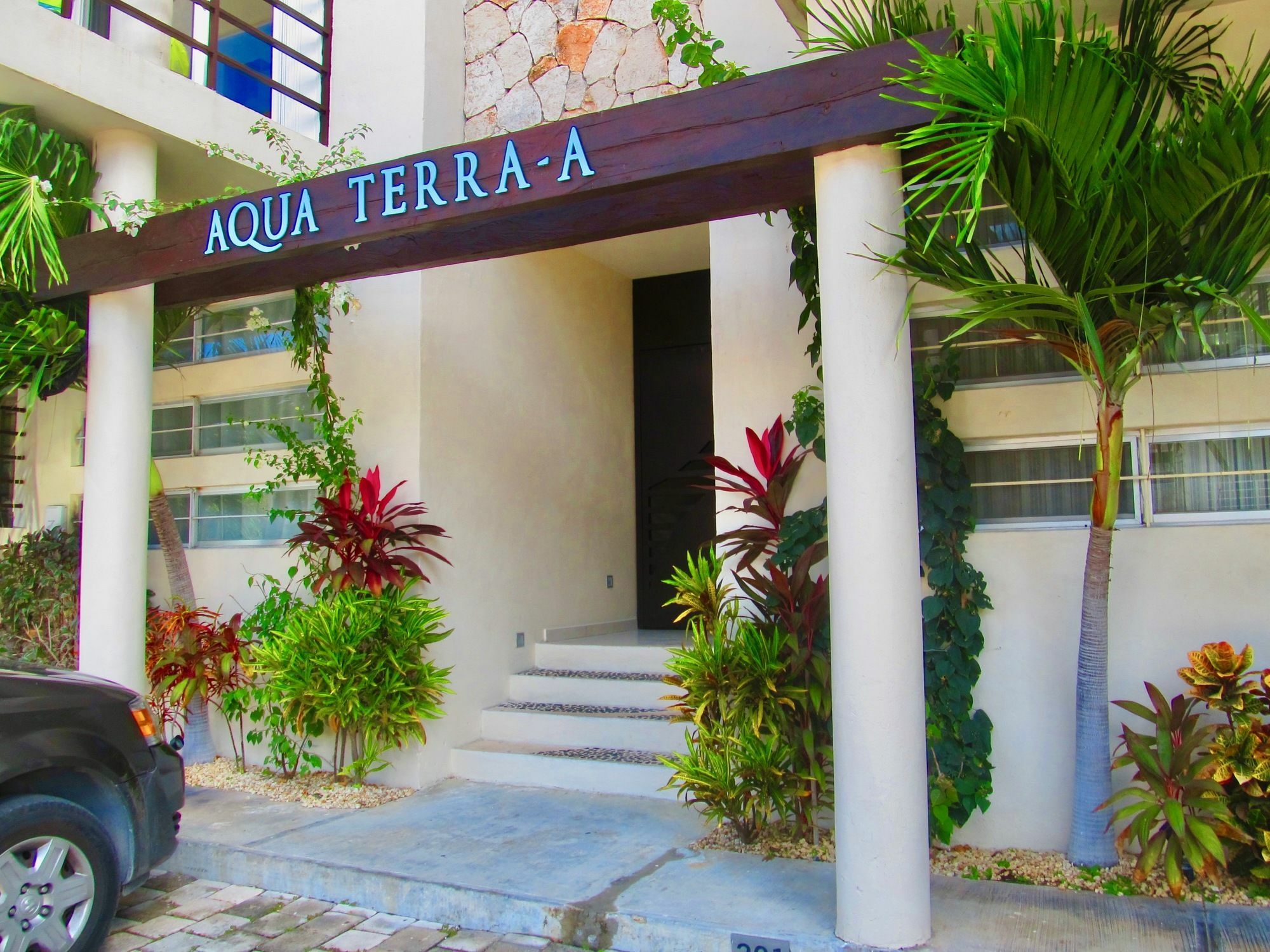 Aqua Terra - Quiet Condo For 4 Плайя-дель-Кармен Екстер'єр фото