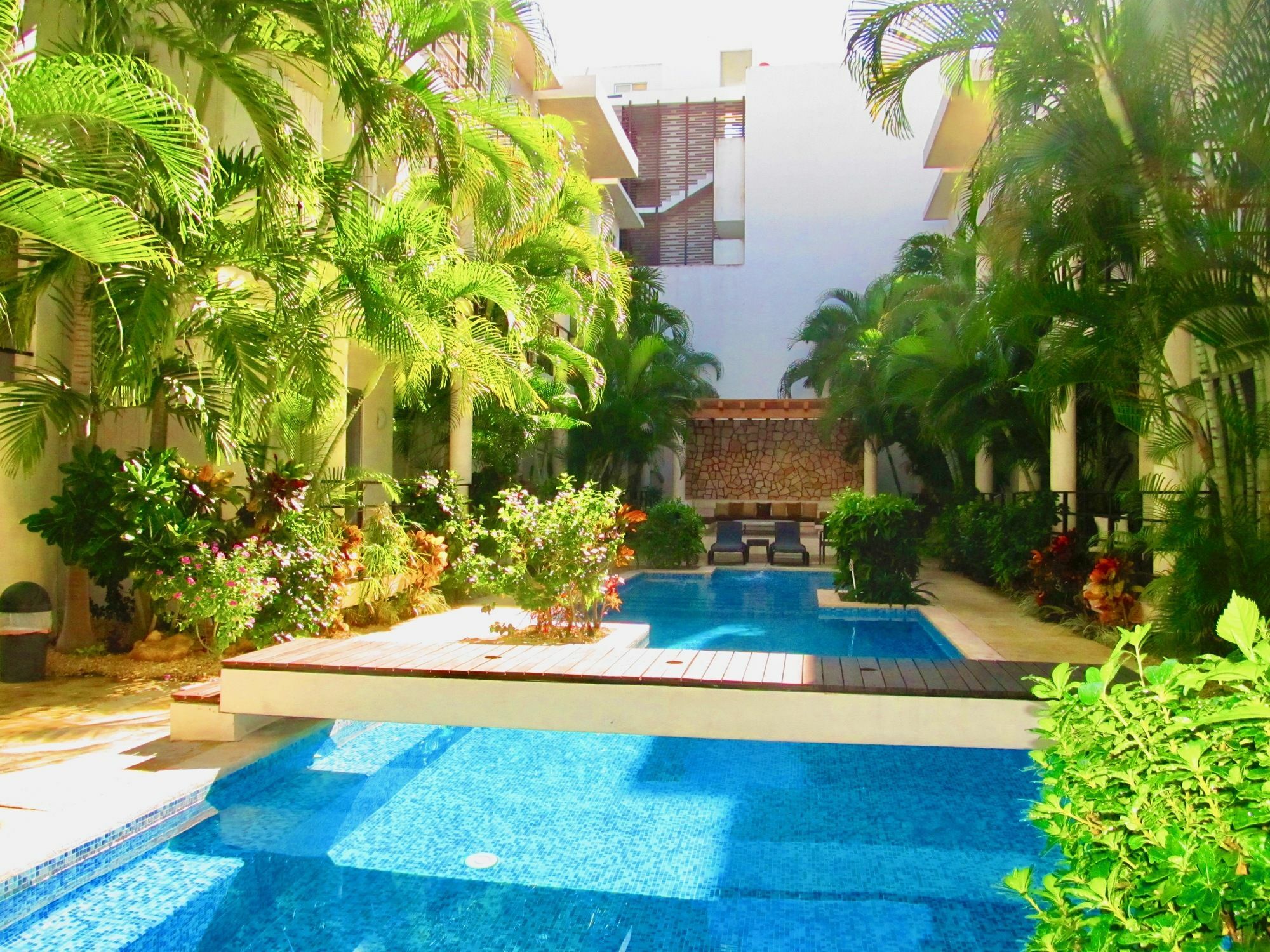Aqua Terra - Quiet Condo For 4 Плайя-дель-Кармен Екстер'єр фото